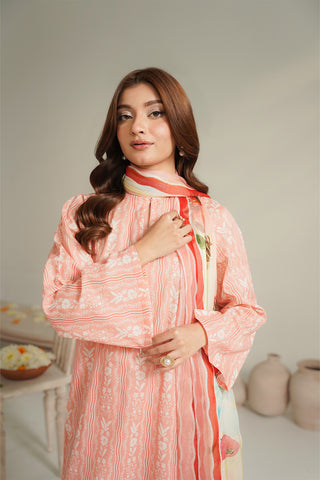 3 Piece Lawn Printed Unstitched Suit (UC0098)