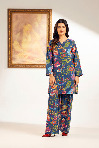 2 Piece Printed Cambric Printed Suit (UC0071)