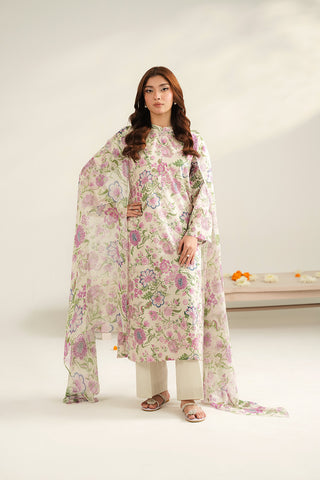 3 Piece Lawn Printed Unstitched Suit (UC0100)