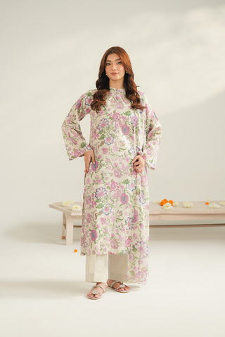 3 Piece Lawn Printed Unstitched Suit (UC0100)