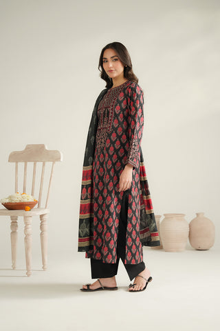 2 Piece Printed Lawn Printed Unstitched Suit (UC0113)
