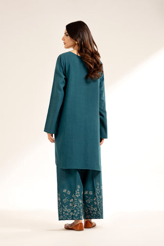 2 Piece Slub Khaddar Embroidered Suit (CP0339)