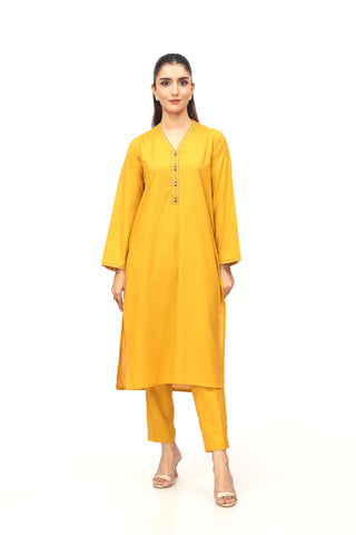 2 Piece Lawn Karandi Tasselling Suit  (HB1189)