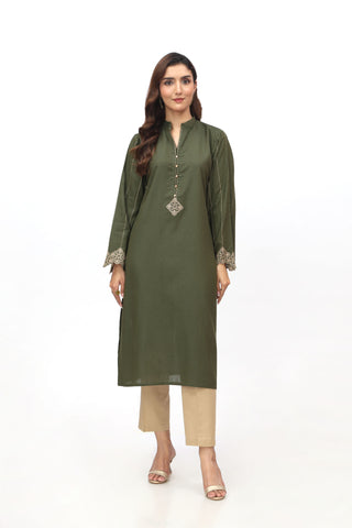 1 Piece Lawn Karandi Embroidered Shirt  (HB1196)