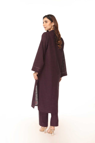 2 Piece Cotton Embroidered Suit (HB1241)