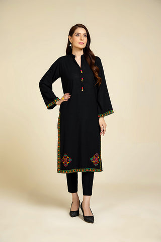 1 Piece Lawn Karandi Embroidered Shirt  (HB1181)