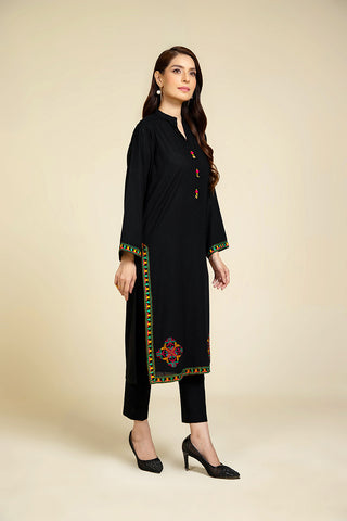 1 Piece Lawn Karandi Embroidered Shirt  (HB1181)
