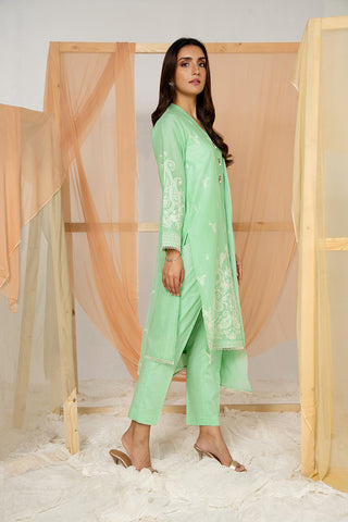 3 Piece Lawn Embroidered Suit (BB9967)