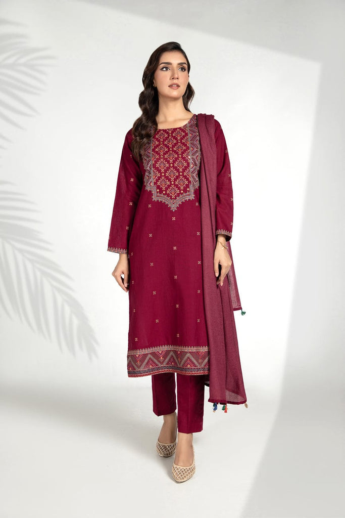 UROOJ A BB9280 Discover Quality Style Slub Khaddar Chinyerepk