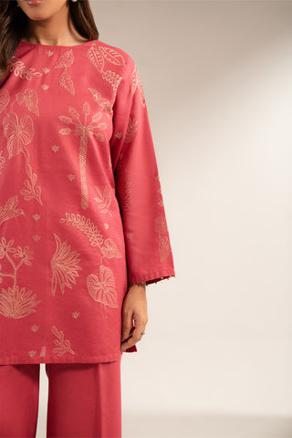 2 Piece Lawn Karandi Embroidered Suit (CP0337)