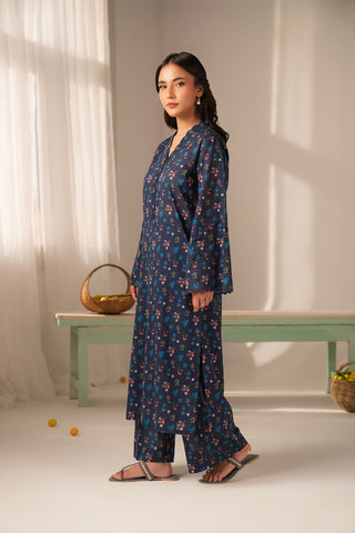 2 Piece Printed Lawn Printed Unstitched Suit (UC0117)