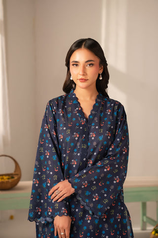 2 Piece Printed Lawn Printed Unstitched Suit (UC0117)