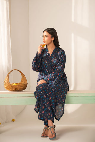 2 Piece Printed Lawn Printed Unstitched Suit (UC0117)