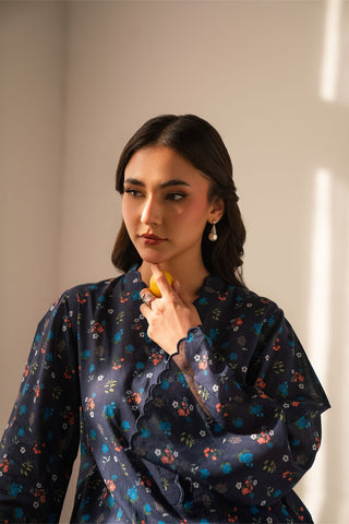 2 Piece Printed Lawn Printed Unstitched Suit (UC0117)