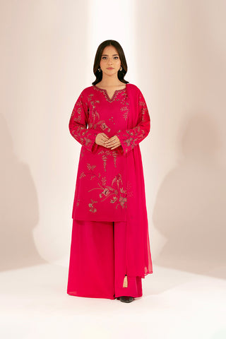 3 Piece Lawn Karandi Embroidered (CS0272)