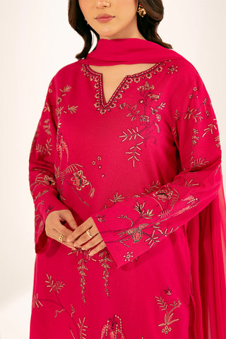 3 Piece Lawn Karandi Embroidered (CS0272)