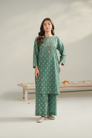 2 Piece Lawn Printed Unstitched Suit (UC0097)