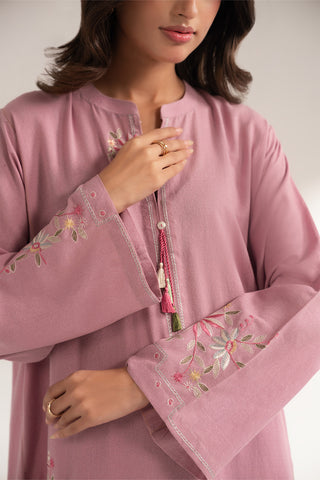 2 Piece Lawn Karandi Embroidered Suit (CS0305)