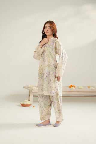2 Piece Lawn Printed Unstitched Suit (UC0093)