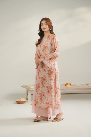3 Piece Printed Lawn Printed Unstitched Suit (UC0116)
