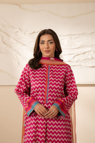 3 Piece Lawn Printed Suit (UC0058)