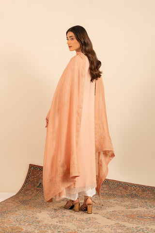 1 Piece Georgette Embroidered Shawl (FH0005)