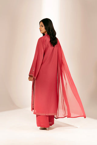 3 Piece Lawn Karandi Embroidered Suit (CS0416)