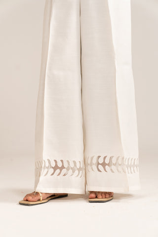 1 Piece  Silk Embroidered Culottes (FB0003)