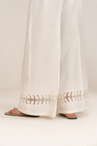 1 Piece  Silk Embroidered Culottes (FB0003)