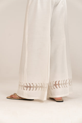 1 Piece  Silk Embroidered Culottes (FB0003)