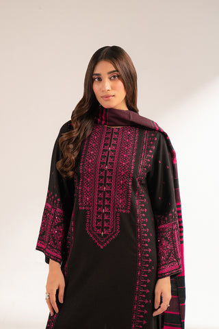 3 Piece Lawn Karandi Embroidered Suit (CS0387)