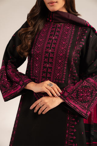 3 Piece Lawn Karandi Embroidered Suit (CS0387)