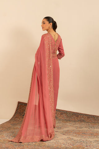 3 Piece Chiffon Embroidered (FW0001)