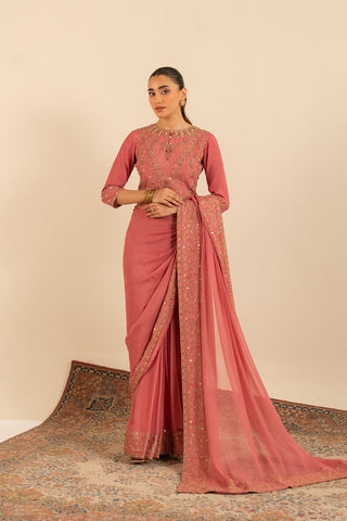 3 Piece Chiffon Embroidered (FW0001)