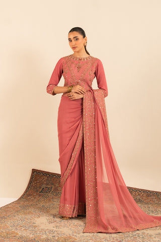 3 Piece Chiffon Embroidered (FW0001)
