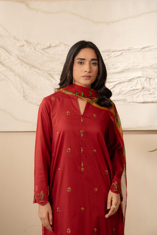 3 Piece Unstitched Lawn Printed Suit (UC0053)