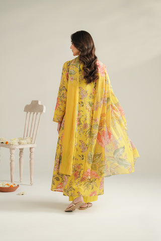 3 Piece Lawn Printed Unstitched Suit (UC0090)
