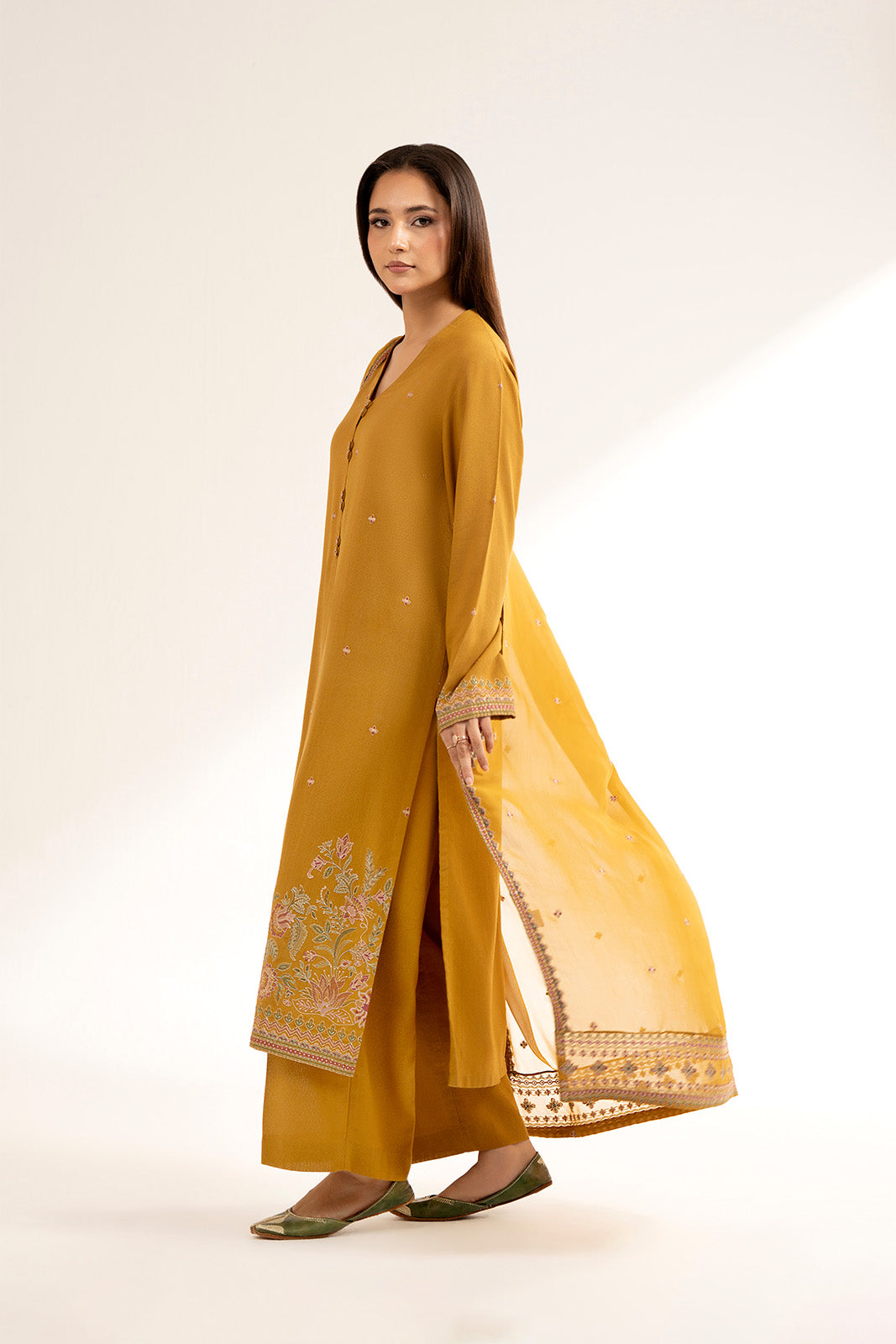 3 Piece Lawn Karandi Embroidered (CS0259)