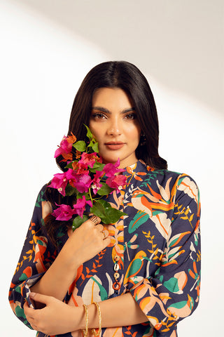 2 Piece Slub Khaddar Printed Suit (UC0066)
