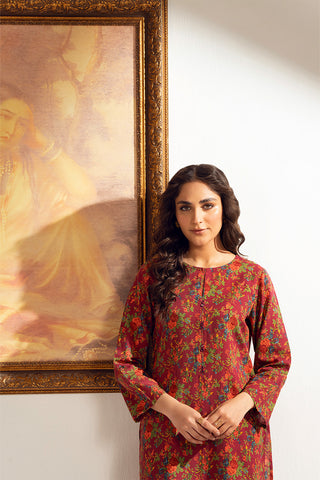 2 Piece Slub Khaddar Printed Suit (UC0068)