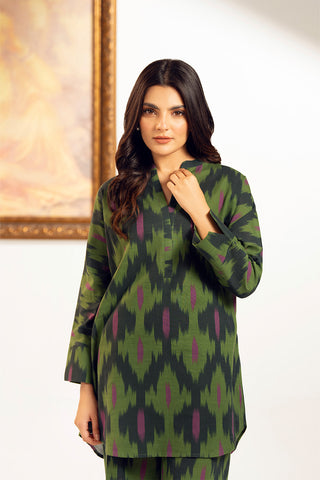 2 Piece Slub Khaddar Printed Suit (UC0070)