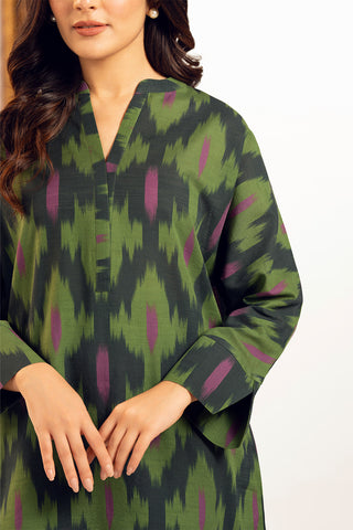2 Piece Slub Khaddar Printed Suit (UC0070)