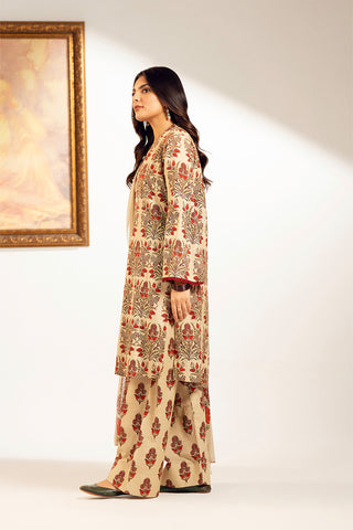 3 Piece Slub Khaddar Printed Suit (UC0073)