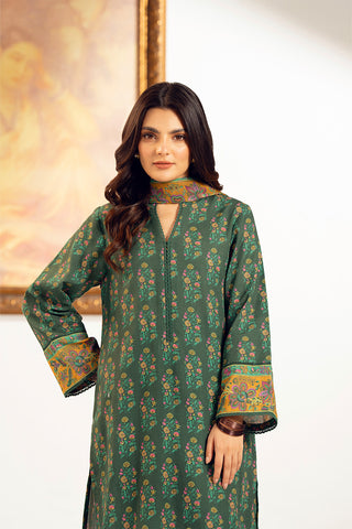 3 Piece Printed Cambric Printed Suit (UC0074)