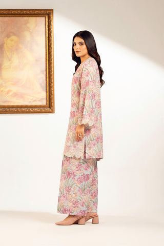 2 Piece Slub Khaddar Embroidered Suit (UC0075)