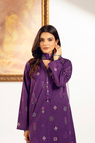 3 Piece Printed Slub Khaddar Printed (UC0079)