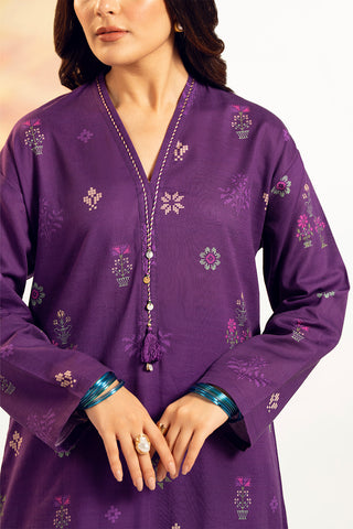 3 Piece Printed Slub Khaddar Printed (UC0079)