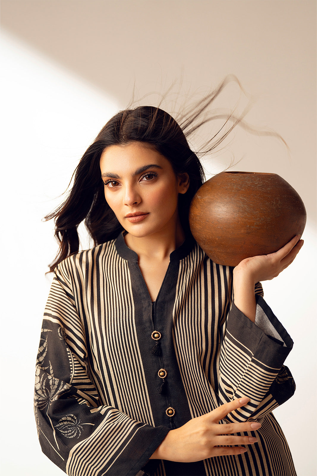 2 Piece Unstitched Printed Slub Khaddar Printed Suit (UC0082)