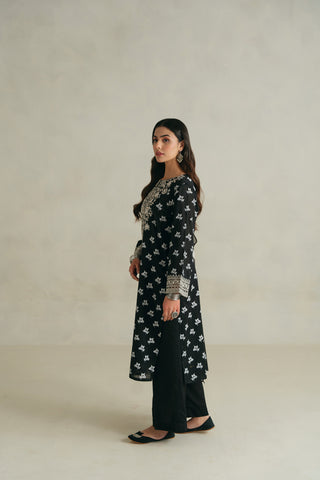 2 Piece Unstitched Lawn Printed Suit (UC0055)