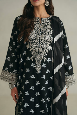 2 Piece Unstitched Lawn Printed Suit (UC0055)